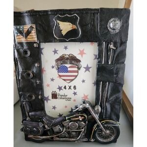 Motorcycle 3D Photo Picture Frame (4"x6") Home Decor